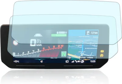 Produktbild von Tachoschutzfolie Displayschutzfolie passend BMW_R1250RT_2021+ 2x Ultra Clear