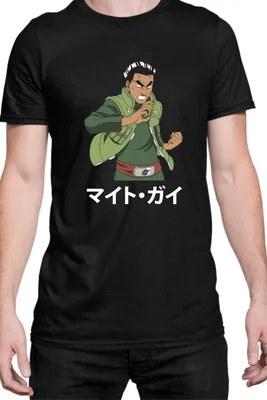 Immagine prodotto di Maglietta da uomo Naruto Might Guy 01, Man 3XL , Noir