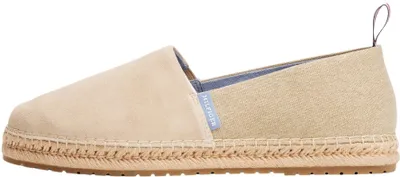 Produktbild von Tommy Hilfiger Herren Espadrilles Flex Mix aus Wildleder, Beige (Sandalwood), 43