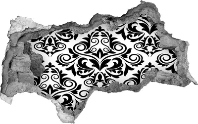 Produktbild von Selbstklebender Loch-3D-Aufkleber 95x73 cm Ornamente Hintergrund