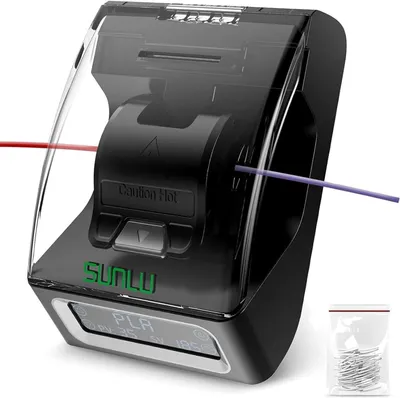 Produktbild von SUNLU Filament Verbinder für 1,75 mm 3D Drucker Filament, 200 PTFE Hülsen
