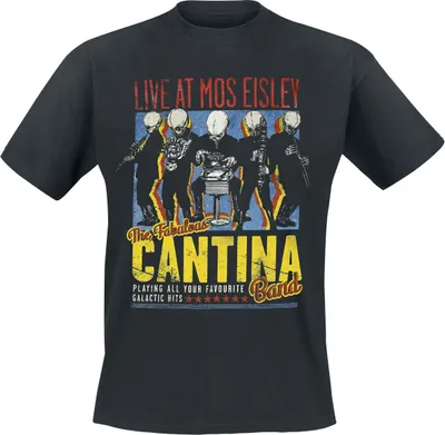 Produktbild von Bravado T-Shirt Herren Cantina Band On Tour schwarz M