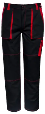 Produktbild von Arbeitshosen Übergrößen Bartos - schwarz 66 (3XL)