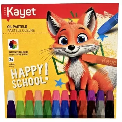 Produktbild von KAYET Ölpastelle intensive Farben 24 Stück