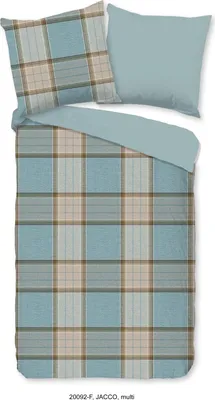 Produktbild von Duvet cover Good Morning 200x200 + 2* 80x80 cm - check print