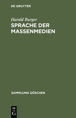 Produktbild von Sprache der Massenmedien