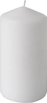 Produktbild von Papstar Stumpenkerzen, weiß Ø 80 mm · 150 mm, 6 Stück