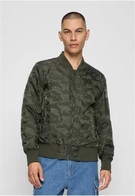 Immagine prodotto di Giacca bomber Bunda Urban Classics Tonal Camo, verde oliva scuro - M