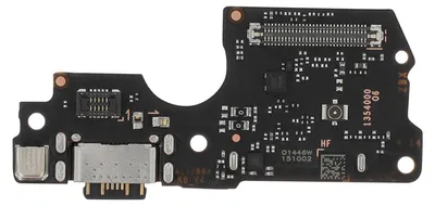Zdjęcie produktu dla Clappio, gniazdo ładowania USB-C z czytnikiem kart SIM do Xiaomi Redmi Note 14 Pro 4G, czarny