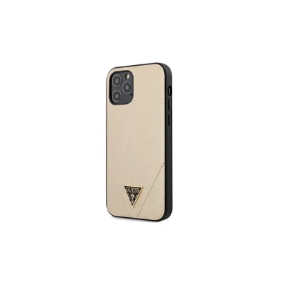 Produktbild von Guess Saffiano V - Case iPhone 12 Mini (gold)