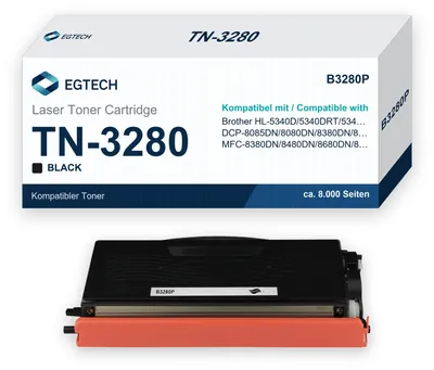 Produktbild von Toner kompatibel mit Brother TN-3280 HL-5340D HL-5340DRT HL-5340DL HL-5350DN