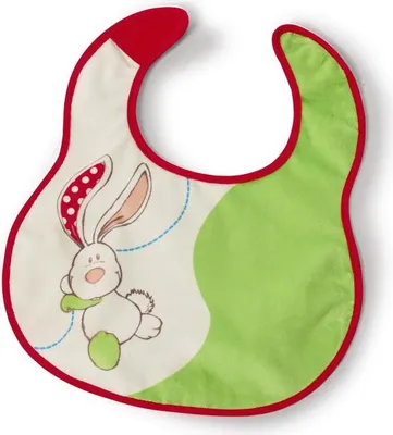 Produktbild von Nici Set Lätzchen Hase (2er Set) Plüsch/Polyester 34786