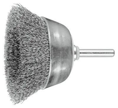 Produktbild von PFERD 43211201, Topfbürste, 6 mm, 7 cm, Stahl, 6000 RPM, 10 Stück(e)