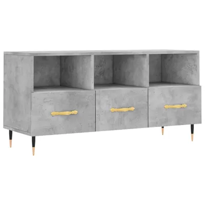 Immagine prodotto di Mobile TV grigio cemento 102x36x50 cm materiale legno