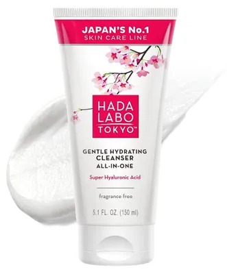 Zdjęcie produktu dla Hada Labo Tokyo Hada Labo Tokyo Delikatny nawilżający płyn do mycia twarzy 2 w 1 150 ml