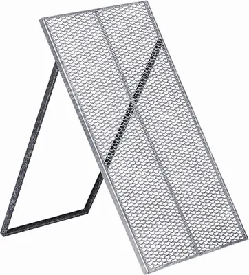 Produktbild von Durchwurfsieb verzinkt 120x80cm, grau