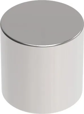 Produktbild von Neodym-Zylindermagnet 10x10mm 4000 g hellsilber VE=10x4 Stück
