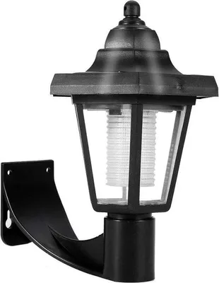 Obrázek produktu pro Solární nástěnná lampa na balkon a do zahrady – solární nástěnné svítidlo s montážní sadou.
