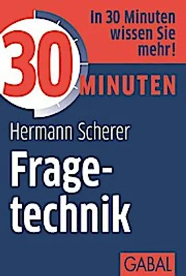 Produktbild von 30 Minuten Fragetechnik