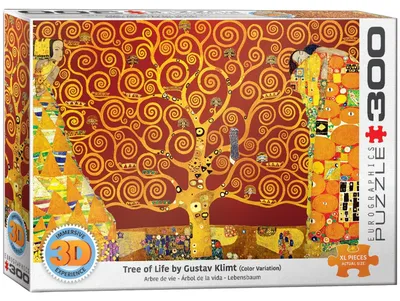 Obrázek produktu pro Puzzle 300 3D Tree of Life by Klimt 6331-6059
