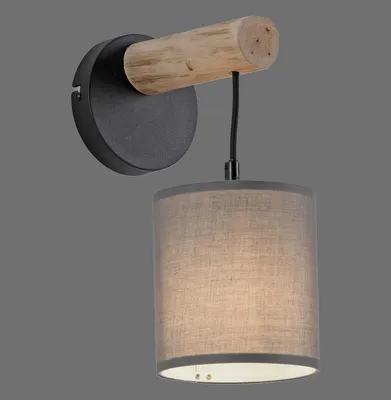 Produktbild von JUST LIGHT GERDA TRIBU Wandleuchte E27 max. 10W taupe 15781-29
