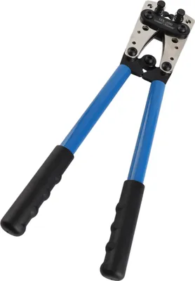 Obrázek produktu pro Profesionální kleště na krimpování konektorů 6–50 mm, šestihranné kleště, krimpovací nástroj, kabelové oka pro baterie