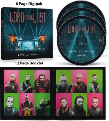Productafbeelding van Lord Of The Lost: Lord Of The Lost: Live At W:O:A - Napalm Records - (CD / LP)