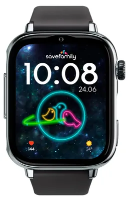 Produktbild von SaveFamily SaveWatch Plus 2 Nano SIM Kindersmartwatch GPS, Kamera & SOS Knopf