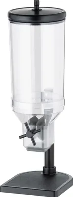Obrázok produktu pre APS-Germany 11840, Dávkovač, Kolo, 4,5 L, Priehľadná, Čierna, Nerezová oceľ, Silikón, Styrén-akrylonitrilový (SAN), 215 mm