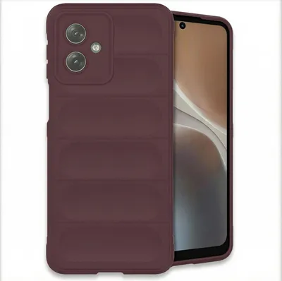 Produktbild von imoshion EasyGrip Backcover Motorola Moto G54 - Aubergine