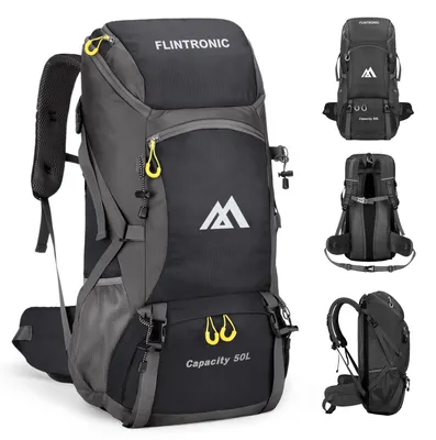 Produktbild von Wanderrucksack 40 l, wasserdicht, mit Regenhülle, für Wandern