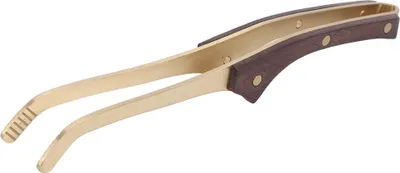 Zdjęcie produktu dla Antihot Wood Brass Tea Clip NonSlip Tea Set Tweezers Tea Ceremony Accessories Household(Ebony )