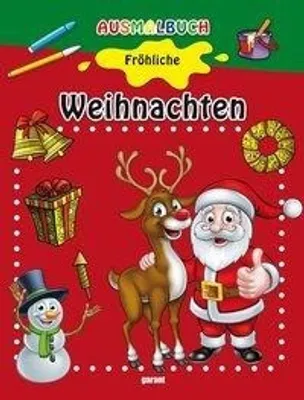 Produktbild von Ausmalbuch Fröhliche Weihnachten