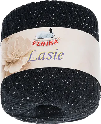 Obrázek produktu pro Příze Lasie - 50g / 150 m - Černá