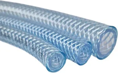 Obrázek produktu pro Průhledná PVC trubka, prodává se po metrech – potravinářská kvalita, pro vodu a stlačený vzduch – 19 x 26 mm