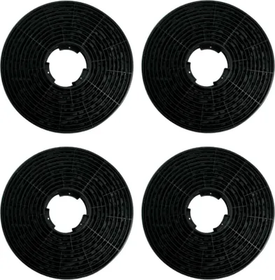 Produktbild von 4x Trade-Shop Aktivkohlefilter kompatibel mit PKM 9090-2H, 6090-2H, 6091H, GS1-60CIXPH, UBH6002-2H, UBH6002T, KH 60-6, KH1727-3H, KHU-60EB, RH 6091