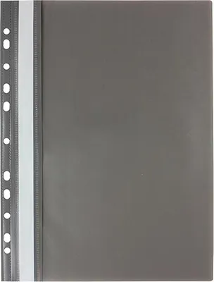 Produktbild von Hängemappen DIN A4 aus Hart-PVC, grau, 10er-Set