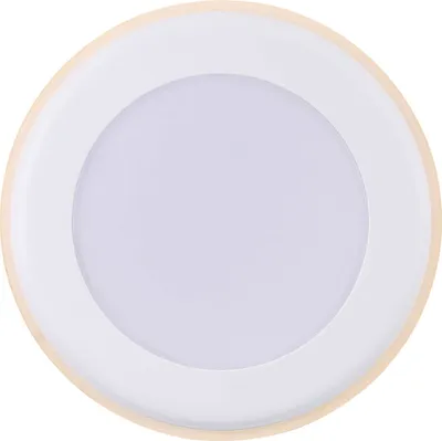 Produktbild von Nordlux Elkton, Rund, Decke/Wand, Oberflächenmontiert, Weiß, Kunststoff, IP20