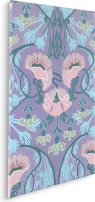 Produktbild von Keilrahmenbild - Mandala Mauve - Größe 60 x 90 cm