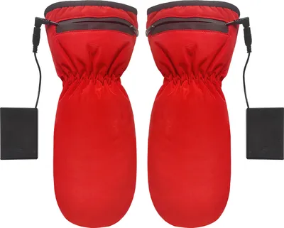 Produktbild von Wiederaufladbare Akkubeheizbare Handschuhe für Damen und Herren mit Touchscreen-Funktion