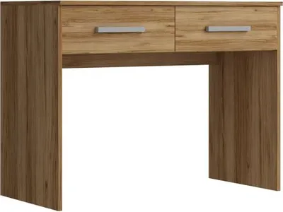 Image de Bureau ANDOVER avec tiroirs - chêne Catania
