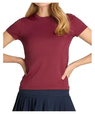 Productafbeelding van Wilson "w pro seamless" dames T-shirt, rood, maat M