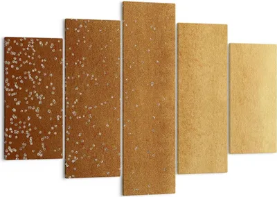 Produktbild von Bild auf Leinwand - Leinwandbild - 5 Teile - Abstraktion Bier Gelb - 150x100cm - Wand Bild - Wanddeko - Wandbilder - Leinwanddruck - Bilder - Wanddekoration - Leinwand bilder - EA150x100-4317