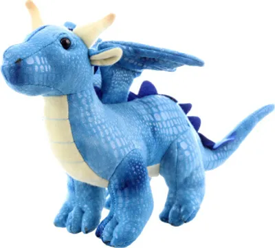 Obrázek produktu pro Plyš drak modrý 20 cm ECO-FRIENDLY