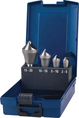 Productafbeelding van Querlochboormachine set 2-5/5-10/10-15/15-20 mm, HSS-Co, 4-delig, in kunststof cassette