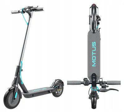 Zdjęcie produktu dla Elektryczny skuter Motus Scooty 10 Lite, 350 W, 3 tryby, zasięg 30 km, waga 12,5 kg, model 2022