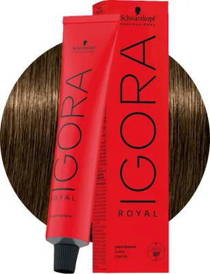 Produktbild von Schwarzkopf Igora Royal, Braun, 6-63, Unisex, 60 ml, Alle Haare, Farbspeichernd, Glanz