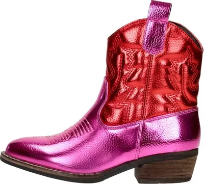 Image de SUB55 Western laarsjes Enkellaarsjes - roze - Maat 36