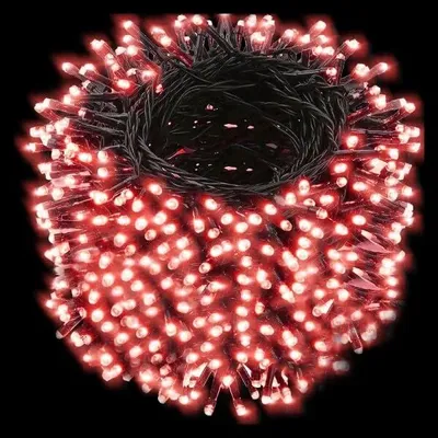 LED-Lichtschnur, 400 LEDs, 3+20 m, IP44, 8 Modi
