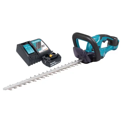 Obrázok produktu pre Makita DUH507RT, 50 cm, Dvojité ostrie, 2,8 cm, 2700 spm, Čierna, Modrozelená, 1,5 cm